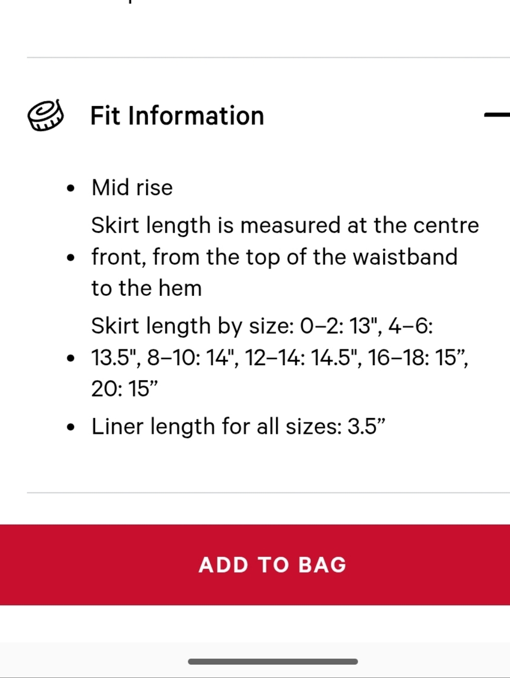 Lululemon Pace Rival Mid Rise Skirt Long - Picture 7 of 7